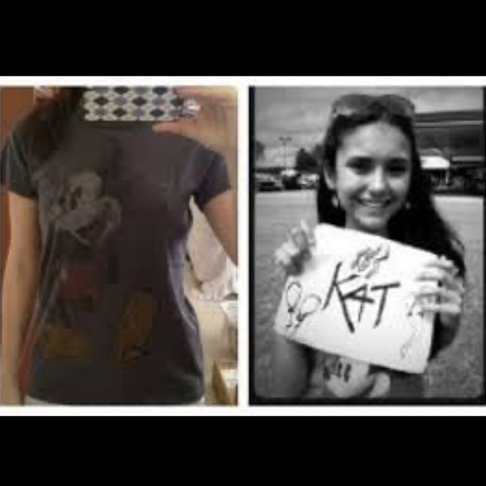 Junk food clothing Mickey Mouse ASO Nina dobrev